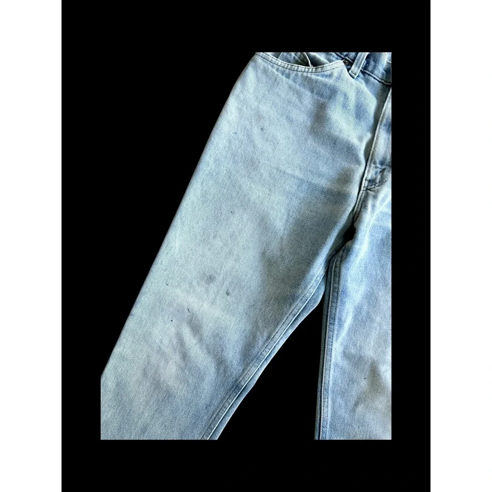 Vintage 70s Levi's Orange Tab Jeans 33.5x28 Light Wash Rare‎